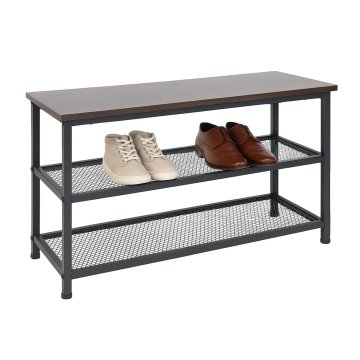 Northix Stojalo za čevlje 2-nivojsko kovinsko za 6 parov