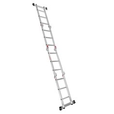 shumee WERKBERG 4x3 večnamenska aluminijasta lestev brez podesta N