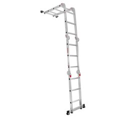 shumee WERKBERG 4x3 večnamenska aluminijasta lestev brez podesta N