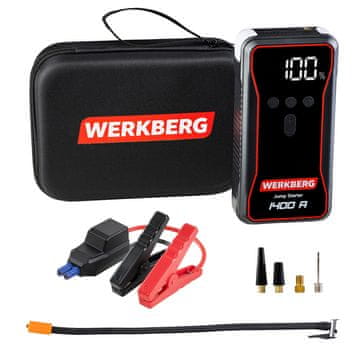 shumee WERKBERG AL002 starter power bank 700A/1400A 18000mAh N kompresor