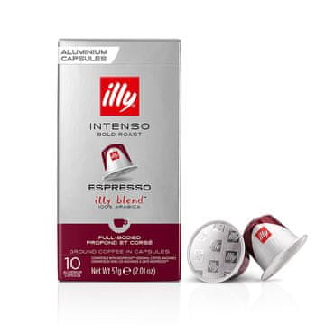 illy kava v kapsulah Intenso, 100 kapsul