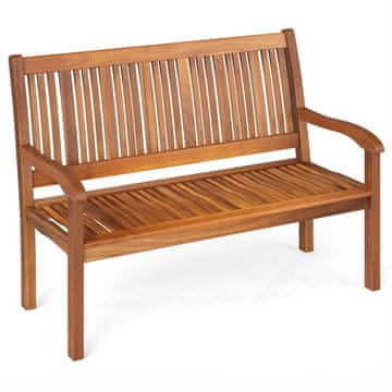 Northio Lesena vrtna klop iz akacijevega lesa 2-3 sedeži nosilnost 320 kg