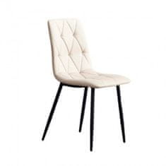 Fort JEDILNI STOL MELITA (VEČ BARV)-Bež (set 4 kosov)