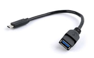 Gembird CABLEXPERT Kabel USB Type-C OTG, 20 cm, za tablične računalnike in pametne telefone