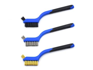 GEKO Komplet žičnih krtač 180 mm, 3-delni G00646