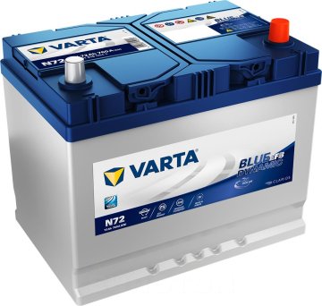Varta AKUMULATOR 72AH D+ 760A DYNAMIC EFB VARTA 261X175X220 709249 - 72AH N72