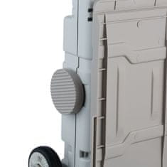 Northix Nakupovalni voziček za prevoz po stopnicah z 3-kolesnim sistemom