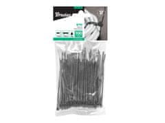Bradas Kabelske vezice 2,5x100mm, 100 kosov SIVE BR-TS1125100GY