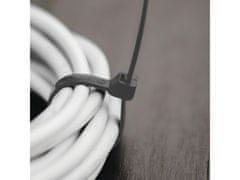 Bradas Kabelske vezice 2,5x100mm, 100 kosov SIVE BR-TS1125100GY