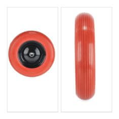 Northix PU kolo za samokolnico 4,80/4,00-8, visoka nosilnost, trpežna guma