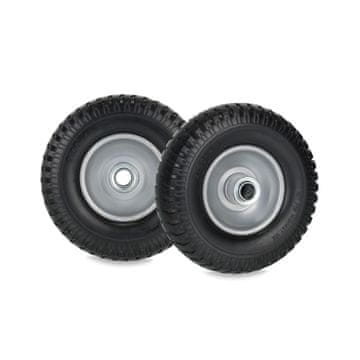 Northix Komplet 2 koles za samokolnico 2.50-4 z nosilnostjo 120 kg