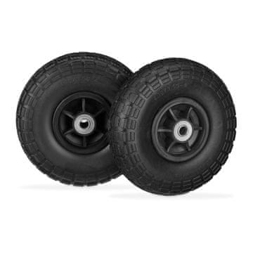 Northix Komplet 2 PU pnevmatik za samokolnico 4.1/3.5-4 z nosilnostjo 120 kg