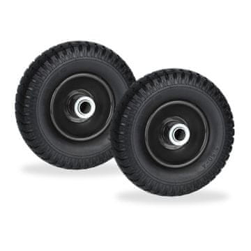 Northix Komplet 2 koles za samokolnico 2,50-4 z nosilnostjo 120 kg