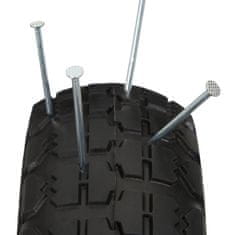 Northix PU komplet pnevmatik za samokolnico 4.10/3.50-4, odporen proti predrtju, nosilnost 120 kg