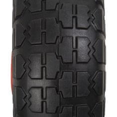 Northix PU komplet pnevmatik za samokolnico 4.10/3.50-4, odporen proti predrtju, nosilnost 120 kg