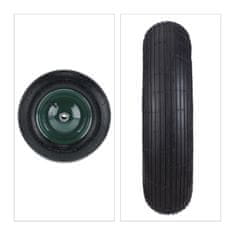 Northix Rezervna pnevmatika za samokolnico, zračnica 4,00-8 palcev, nosilnost 150 kg