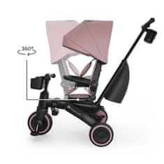 Kinderkraft Jazz 3 zložljiv tricikel, roza (KRJAZZ03PNK0000)