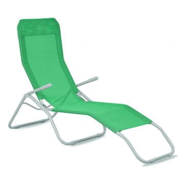 Aga Vrtni ležalnik SIESTA Zelen
