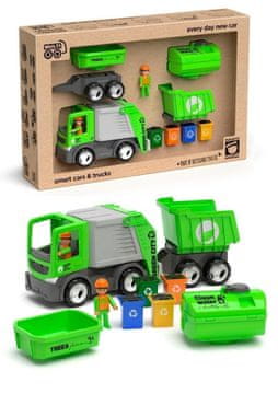 Multigo ECO City set - Igráčkove figurice z avtomobili