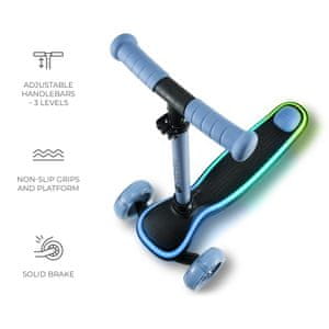 Nastavljivo krmilo skiroja RAKET