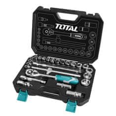 Total One-Stop Tools 25-delni set 1/2" ključev/IND (THT121251)