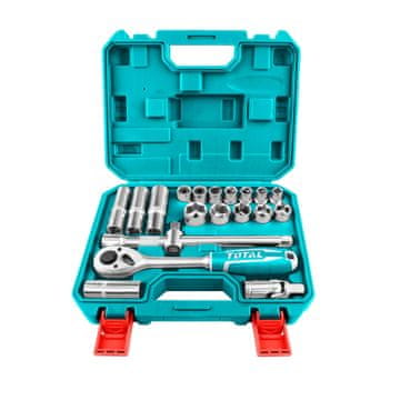 Total One-Stop Tools 20-delni set ključev/3,1kg/IND (THT121201)