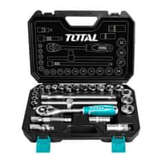 Total One-Stop Tools 25-delni set 1/2" ključev/IND (THT121251)