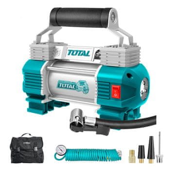 Total One-Stop Tools Avtomobilski zračni kompresor 8 Bar/9atm/IND (TTAC2506)