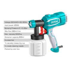 Total One-Stop Tools Razpršilna pištola za barvanje 450W/IND (TT3506)