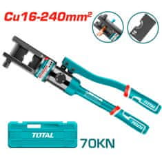 Total One-Stop Tools Hidravlične krimp klešče za stiskanje Cu16-240mm /70KN (THCT0240)