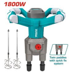 Total One-Stop Tools Mešalnik električni 1800W, 680rpm/ INDUSTRIAL (TD616006)