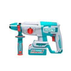 Total One-Stop Tools Akumulatorsko rotacijsko kladivo 26mm/ SDS Plus/5000bpm/2,5J/ INDUSTRIAL (SET Baterija 2x4Ah, Polnilec, Kovček) (TRHLI202682E)