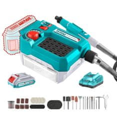 Total One-Stop Tools Akumulatorski modelarski brusilnik 33000rpm/P20S (TMGLI20011)