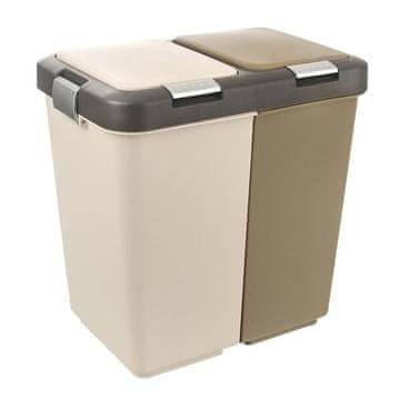 Koš za odpadke Orion Duo Dust - 2x20 l