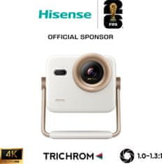 Hisense M2SE PRO pametni mini projektor, 4K UHD, Dolby Atmos, optični zoom