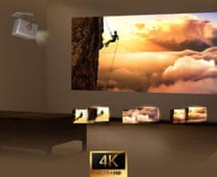 Hisense M2SE PRO pametni mini projektor, 4K UHD, Dolby Atmos, optični zoom