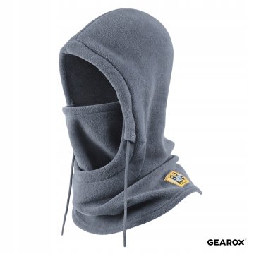 Korbi Zimska kolesarska balaklava – polarna kapa, temno siva, model KR5