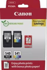 Canon PG-540/CL-541 barvno črnilo in foto papir za MG2250/3250, komplet (5225B013AA)