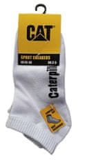 CAT MOŠKE NOGAVICE NIZKE BELE 39/42 3KOS CAT AV806B