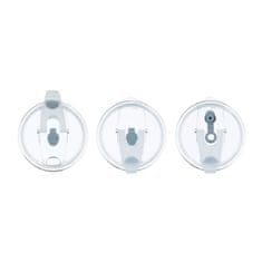 Northix Set 2 otroških kozarcev z motivi sadja, plastika, 250 ml