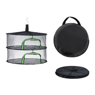 Northix Zložljiva sušilna mreža za zelišča, sadje in oblačila, 3 plasti