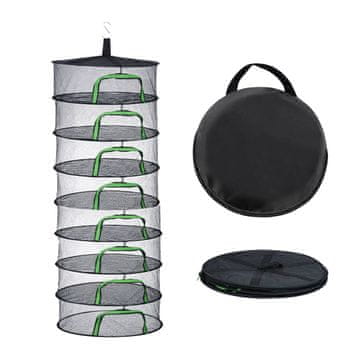 Northix Zložljiva sušilna mreža za zelišča, sadje in oblačila, 3 plasti