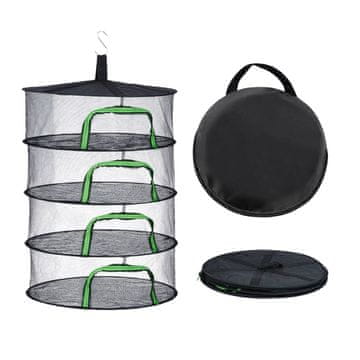 Northix Zložljiva sušilna mreža za zelišča, sadje in oblačila, večplastna