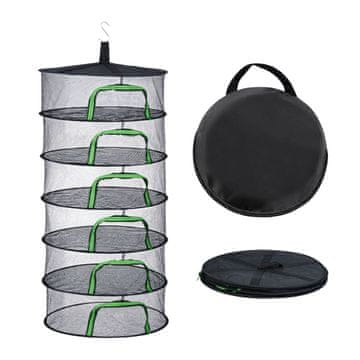 Northix Zložljiva sušilna mreža za zelišča, sadje in oblačila, večplastna