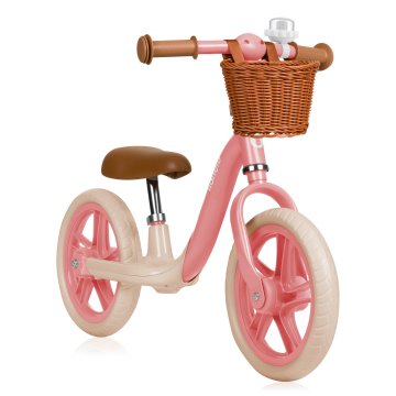 Lionelo Alex Plus otroški poganjalec, roza