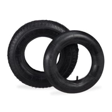 Northix Gume za samokolnico 4.00-8" z zračnico, nosilnost 150 kg