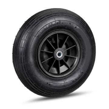 Northix Kolo za samokolnico polna guma 4.00-6, premer 4.00-6, 4 pruge, nosilnost 400 kg