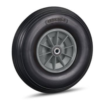 Northix Kolesa za samokolnico 4.80 4.00-8 z adapterji, premer 4.00-8, 4 pruge, nosilnost 450 kg