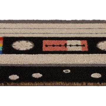 Northix Kokosova kaseta za predpražnik retro dizajn nedrseča PVC podlaga