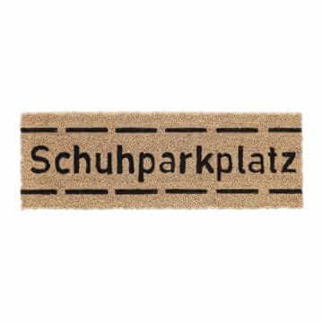 Northix Kokosova podloga za čevlje "Parkirišče" ozka nedrseča PVC podlaga